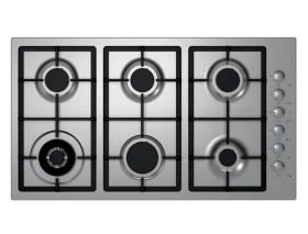 Built-In Gas Hob, 6 Burners, 90 cm