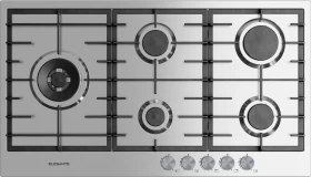 Built-In Gas Hob, 5 Burners, 90 cm